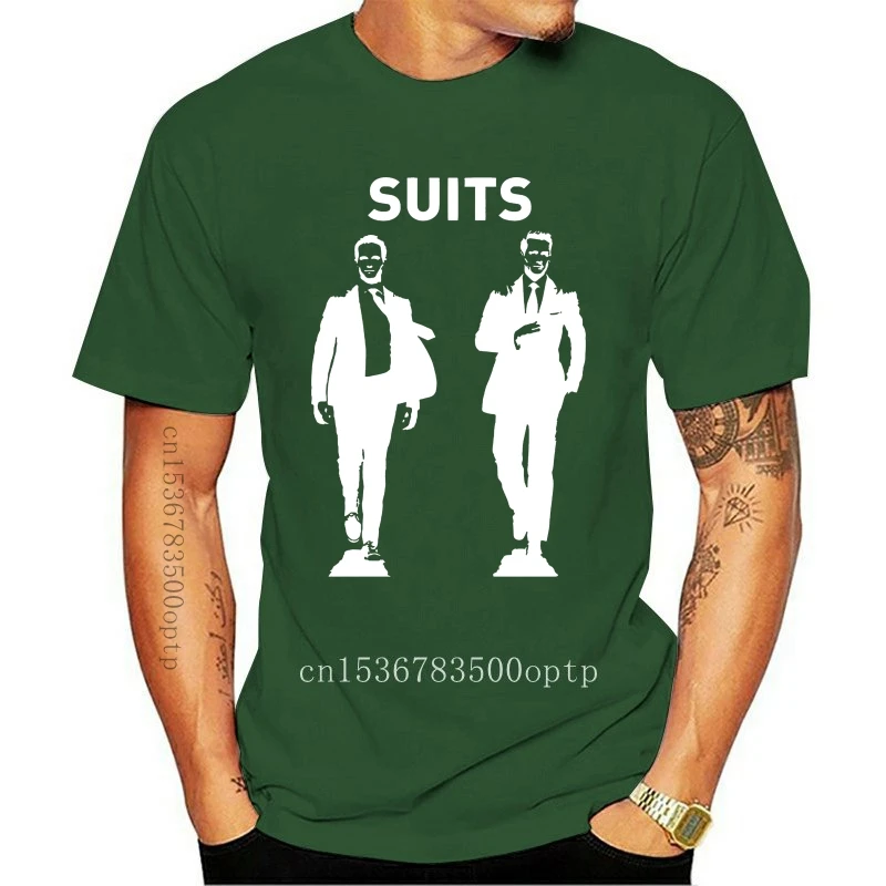 sortie Calamity Overdreven New Suits Tv Show Harvey Specter Mike Ross mens t shirt black stylish|T- Shirts| - AliExpress