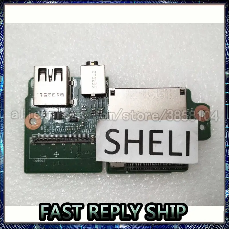 SHELI для Dell 14Z 5423 кардридер аудио SD USB плата CN 0H3CXC H3CXC|Материнские платы| |