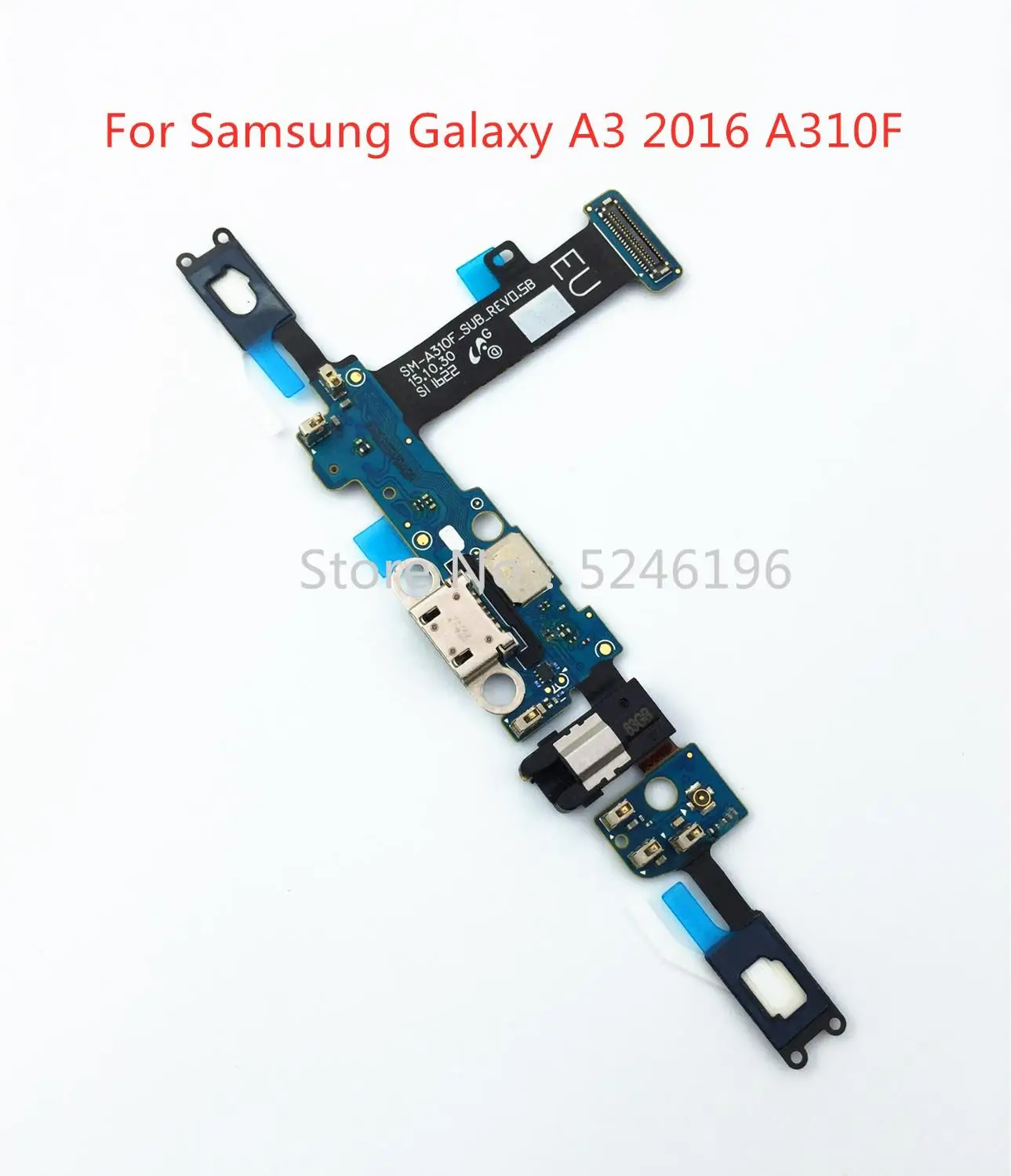 1 шт. Micro USB PCB зарядное устройство док-порт мини-разъем гибкий кабель для Samsung Galaxy A3