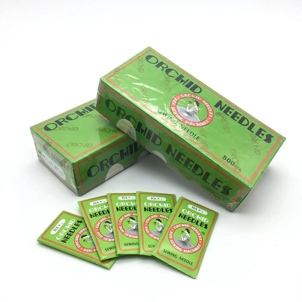 10pcs Household Sewing Machine Needles HA 90/14 Steel Needle for Singer Durable Stitching High-grade Sewing Tools Accessories