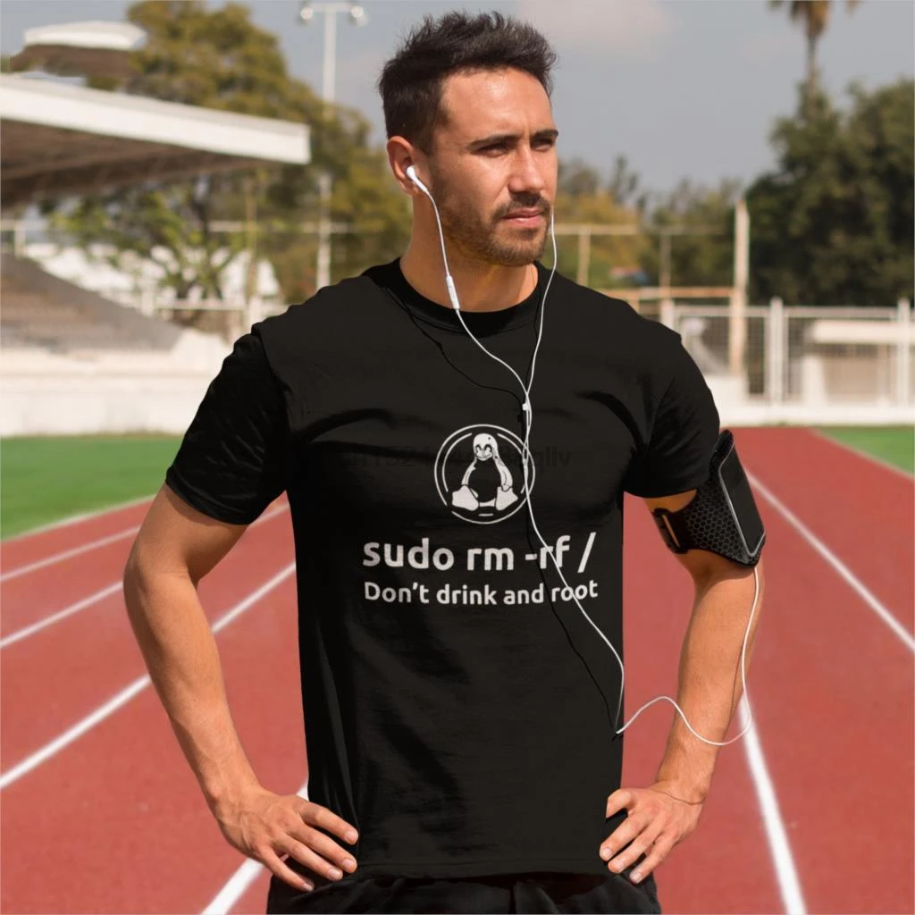 

Programmer Programming Coding Coder Men T Shirt Linux Root Sudo Fun Tee Shirt Short Sleeve T-Shirt 100% Cotton Gift Clothes