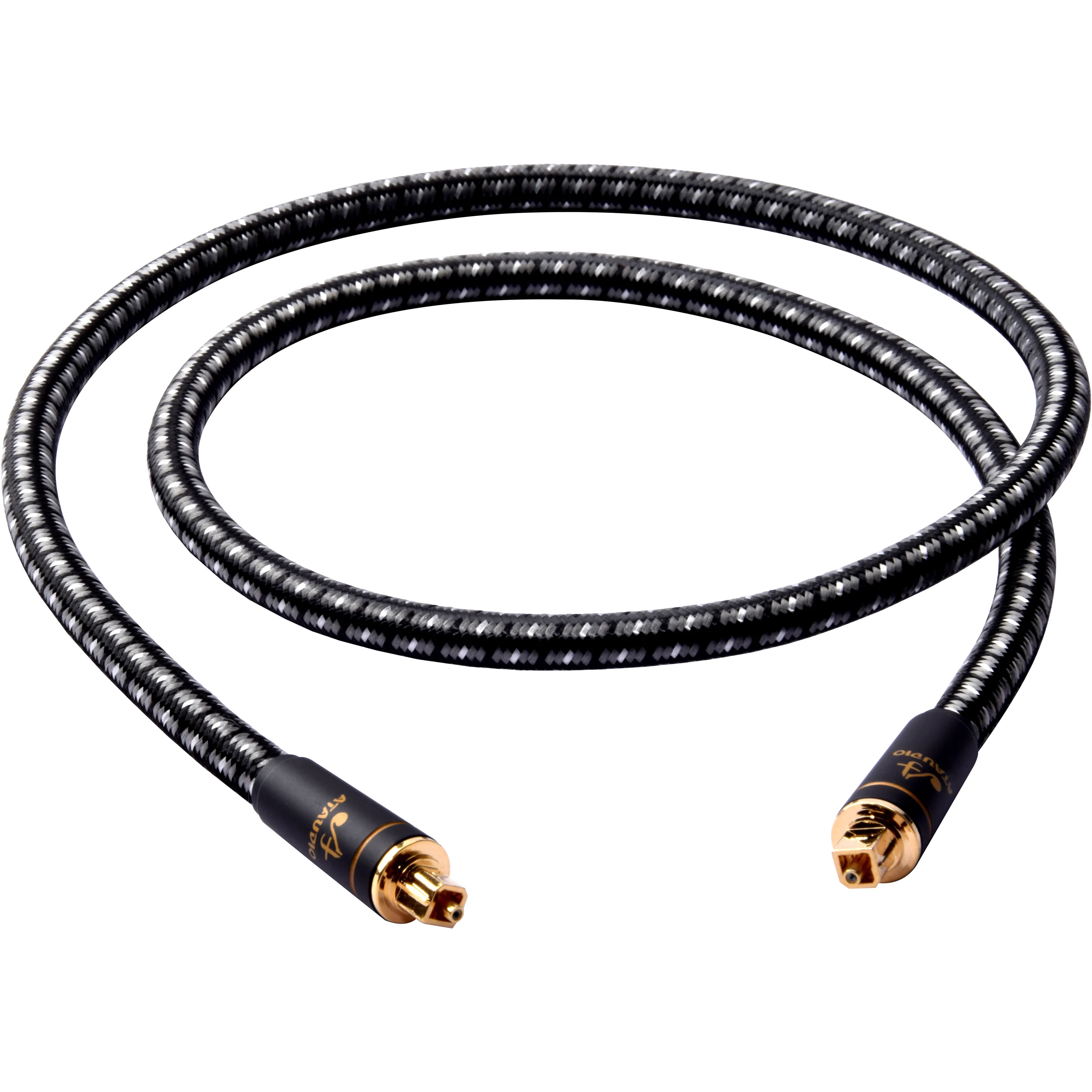 Hi-End Y-029 Black Knight Pure Copper Gold-plated Over Striking HIFI Optical Fiber Cable Audio Digital Signal | Электроника
