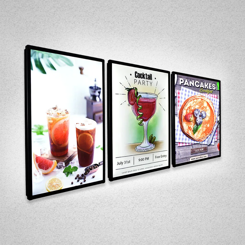 indoor lightbox slim poster led backlit signboard cheap | Лампы и освещение