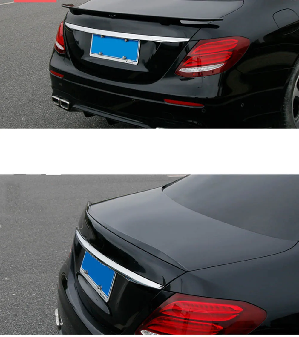 Для Mercedes-Benz E-Class E200 E260L E300L авто гоночный задний спойлер багажника активный крыло губы