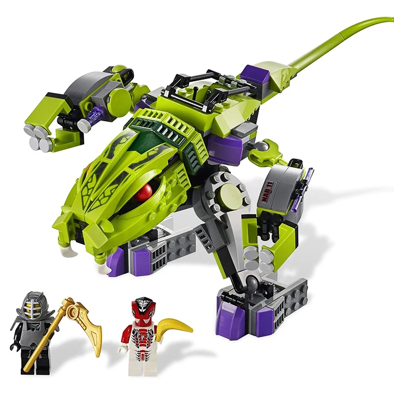 

New Ninjaing Series Toys Fangpyre Mech Compatible Legoingly Ninjaing 9455 Building Blocks Toys for Children Birthday Gift