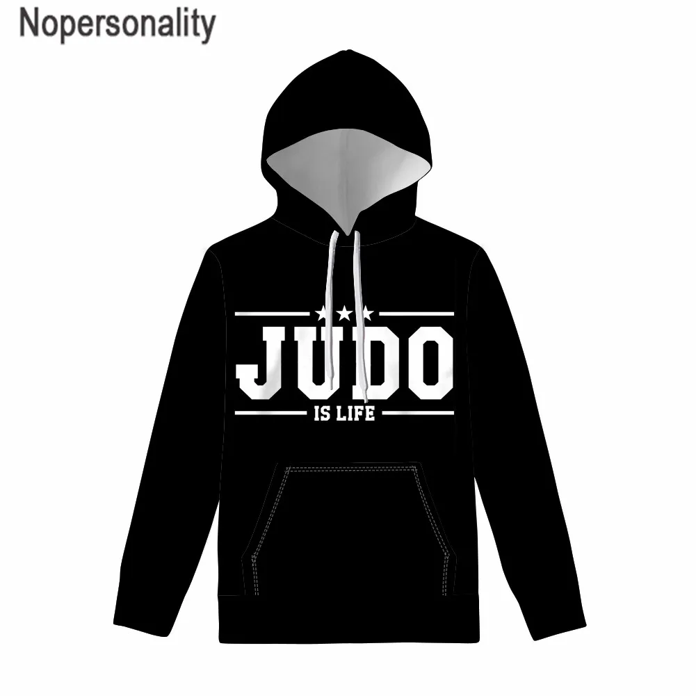 Толстовка Nopersonality Judo мужская осенне зимняя свитер с длинным рукавом Топы С