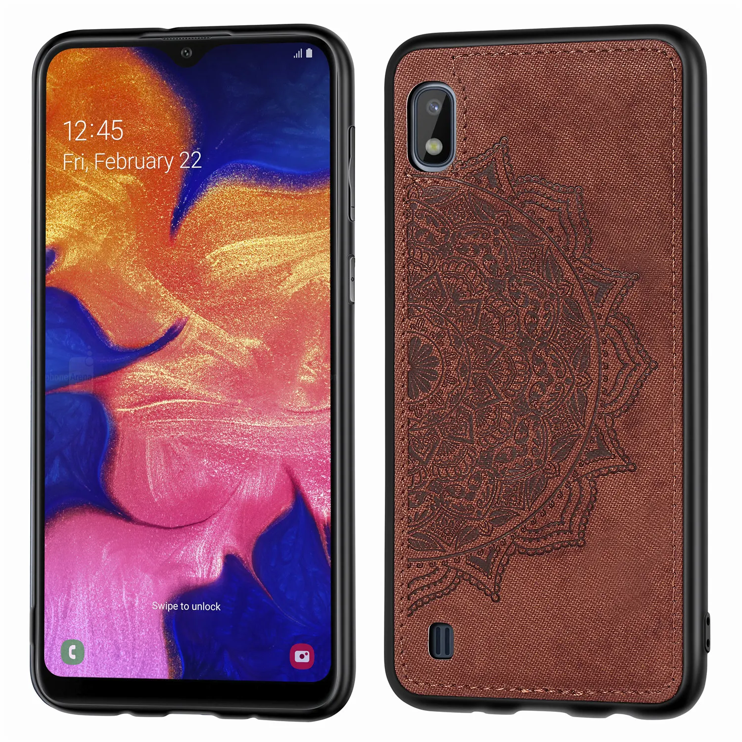 Чехол для телефона samsung Galaxy A10 чехол классическая ткань Бампер Мягкий силиконовый чехол задняя крышка A10 SM-A105F/DS A105FN A105 сумка