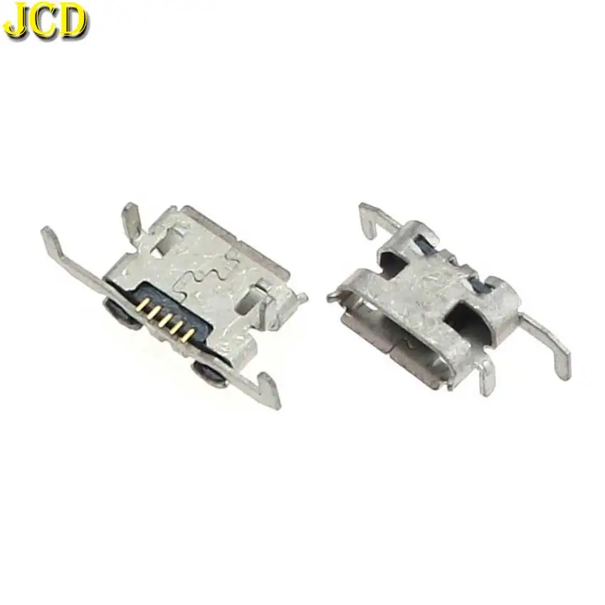 JCD 10PCS Micro USB Power Charging Port Connector Female Socket Dock