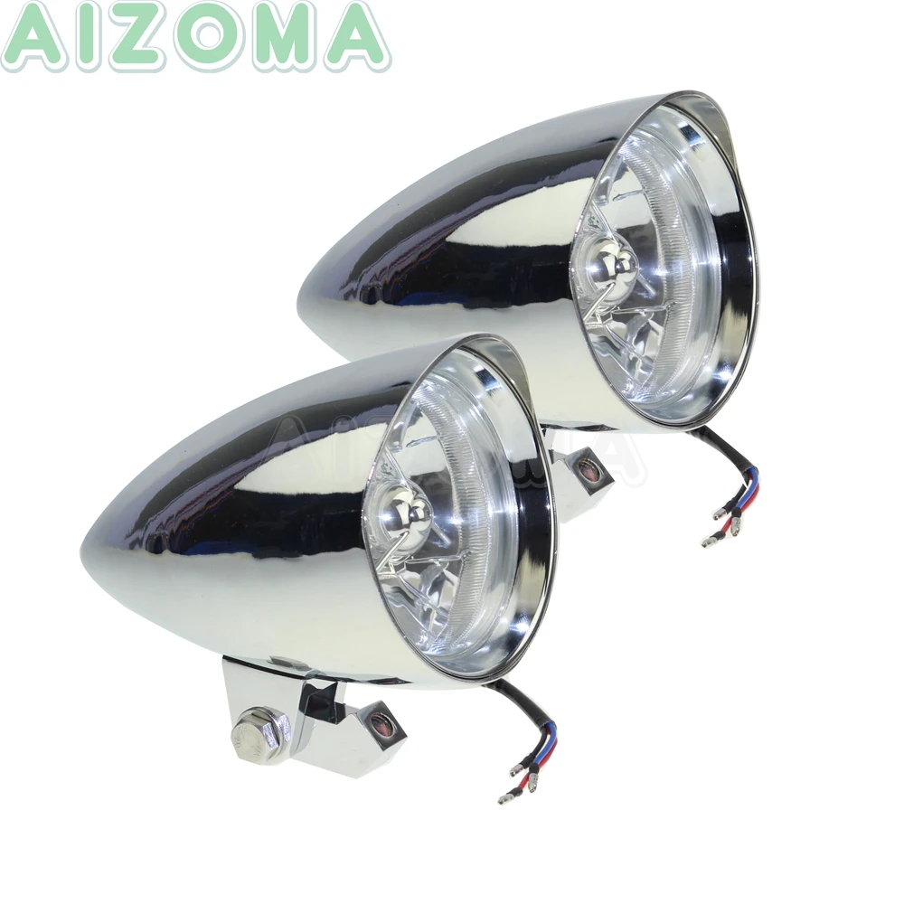 2 шт мотоцикл три-бар фары козырек фары для Yamaha Dragstar Vstar XVS 650/1100 Kawasaki Vulcan классический VN500 VN1500