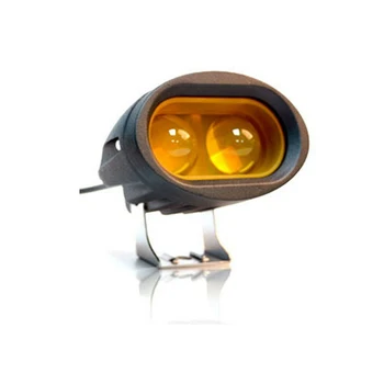 

Lamp LED Work Light Bar W/ Mounting Bracket Parts 4D Lens Yellow ATV Car Off-road