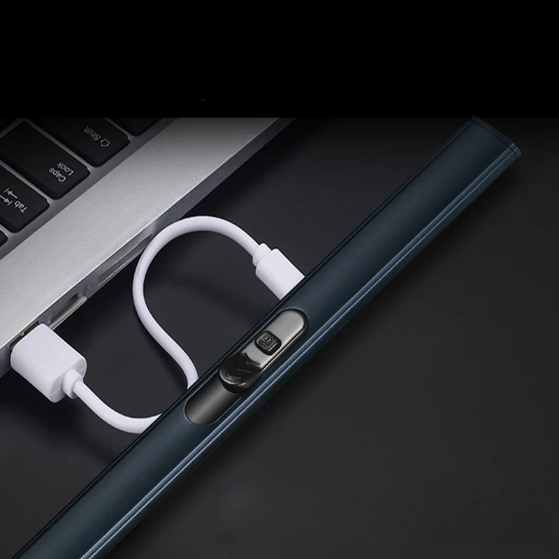 Плазменный электронный импульсный Зажигалка трубка дым электронная Usb зарядка дуговая зажигалка барбекю кухня зажигалка свечи фейерверк безопасность Swi