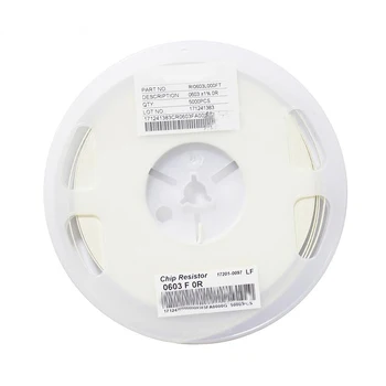 

5000 Pcs 0603 SMD 1/8W chip resistor resistors 0 ohm ~ 10M ohm 0R 1K 4.7K 4K7 10K 100K