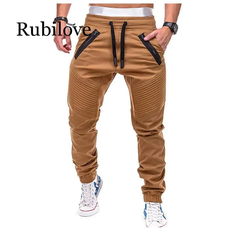 Новые мужские повседневные штаны для бега, фитнеса, Комбинезоны