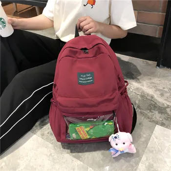 

Printed Backpack Rucksack School-Bag Cat Travel Female Small Cartoon Mochila Girl Fashion