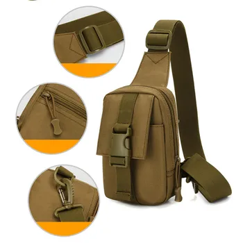 

Sling Backpack, Multipurpose Lightweight Crossbody Shoulder Bag with Zipper for Outdoor Travel