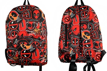 

LISM Deadpool Fashion Backpacks Rucksacks Cartoon Backpack Casual Student Schoolbags travel Knapsack Unisex