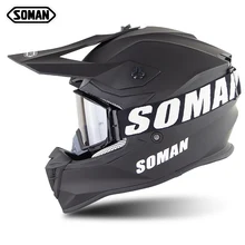 Casque Motocross Black Dirt Bike Helmets Racing Safe Casco Para Moto Hombre Professional Racing Moto Casque Casco De Motocicleta