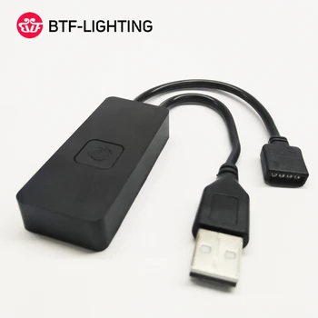 

Mini WiFi LED Strip Light Controller for 5050 2835 RGB Flexible Ribbon Amazon Alexa Google Phone Voice IOS/Android APP DC5-24V