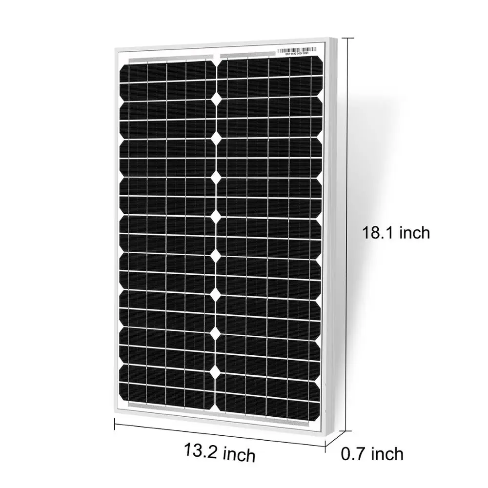 Dokio 12V 20 Вт монокристаллические Панели солнечные жесткая Водонепроницаемый фотоэлектрических Панели солнечные для дома с зарядным устройством usb 5V 10A контроллер