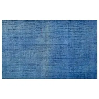 

Handmade Blue Vintage Overdyed Turkish Area Rug 175x272 Cm-5'9''X8'11''