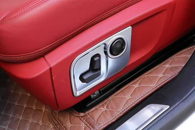 Для Maserati Levante Ghibli для Quattroporte автомобиль-Стайлинг сиденье сторона украсить рамка Обложка отделка Стикеры аксессуары новый