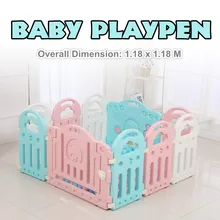 10 шт. HDPE детский манеж нетоксичный забор для помещений, детский безопасный ограждение, ограждение для детской игры, ограждение для ползания, детский манеж для двора