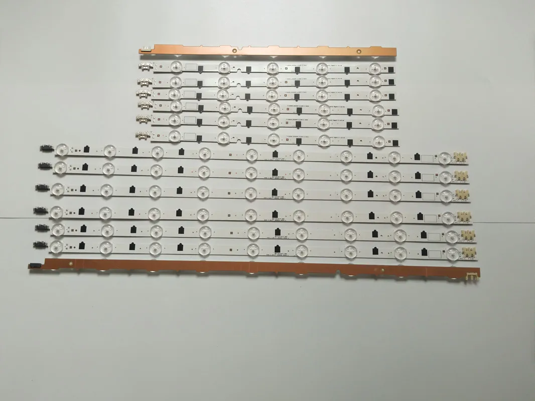 Nuovo Levou Barra De Luz De Fundo Made In China O Preço Para 14 Pçs/Set (7 7 * R * L) Substituição Para Samsung Ue42F5300 D2Ge-