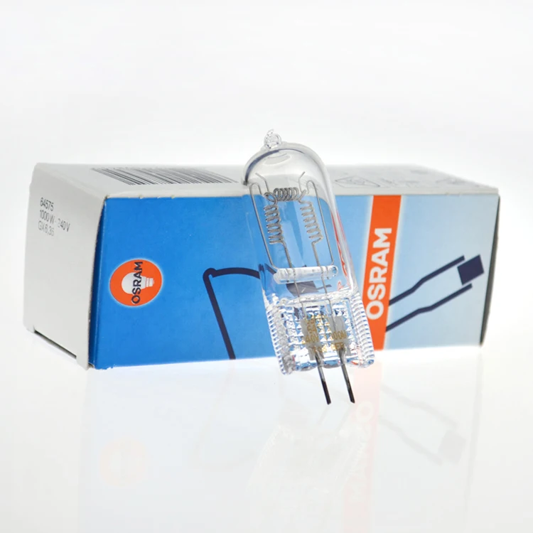 

For 5pcs,OSRAM 64576 230V1000W GX6.35 P2/17,Display Optic 230V 240V 1000W OSRAM Sylvania bulb