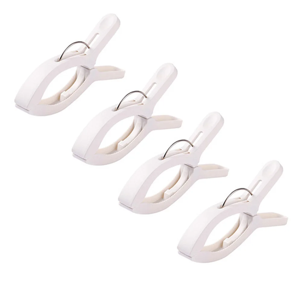 4pcs Пляжное полотенце, солнцезащитные булавки для одежды, многофункциональный держатель для одеяла, пластиковая булавка для одежды для домашней одежды, булавки, Декор, Прямая поставка, A3 - Цвет: 4pcs