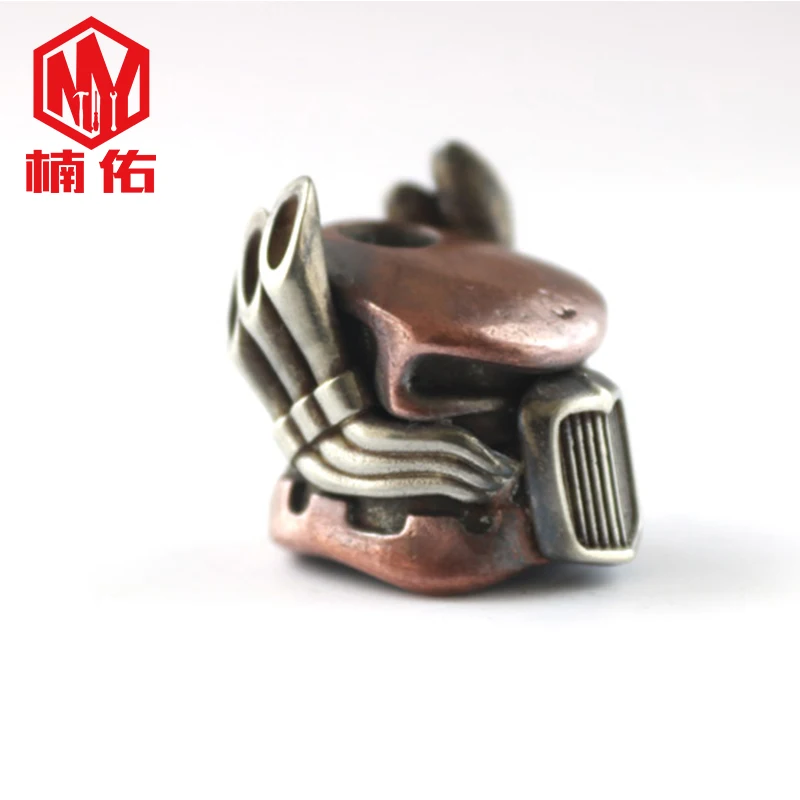 

1 шт. головка грузовика Ретро латунь медь EDC бусы на веревочке шнурок подвески нож бусины Зонт веревка шнур ожерелье браслет бусины