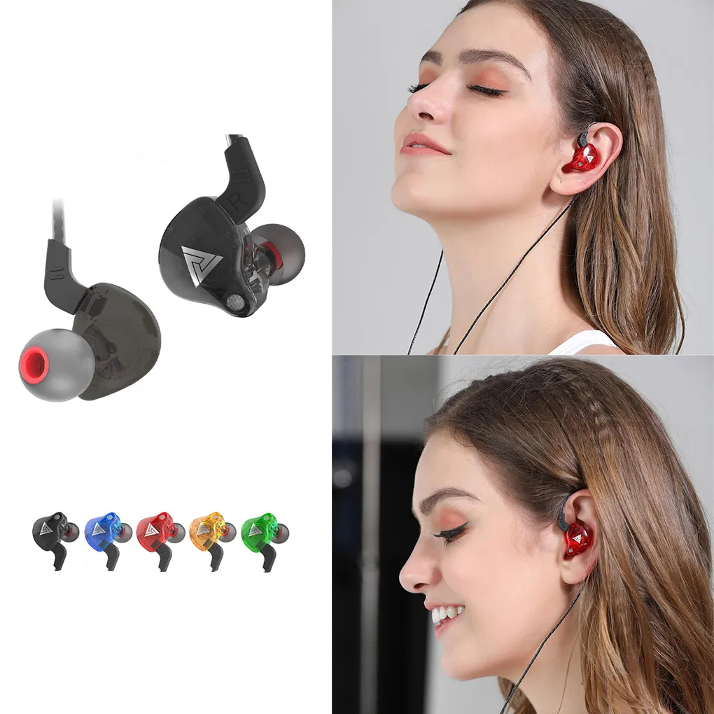 Новые Медные Hi Fi наушники QKZ AK6 с драйвером спортивные вкладыши для бега
