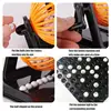 Large Traditional Bingo Game Family Revolving Ball Dispenser Machine Balls Cards 3