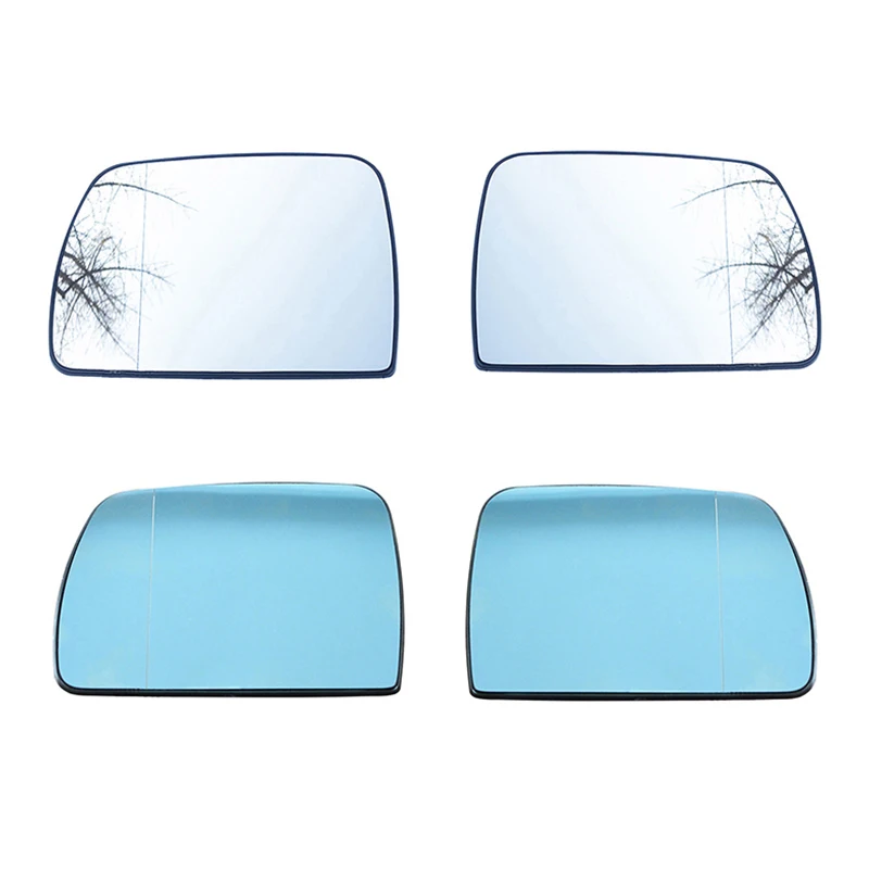 

Auto Replacement White Blue Left Right Heated Wing Rear Mirror Glass For BMW X5 E53 1999 2000 2001 2002 2003 2004 2005 2006