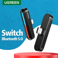 UGRREN-interruptor USB C con Bluetooth 5,0, transmisor de Audio, adaptador inalámbrico de baja latencia, carga rápida de 18W, para receptor Nintendo Switch