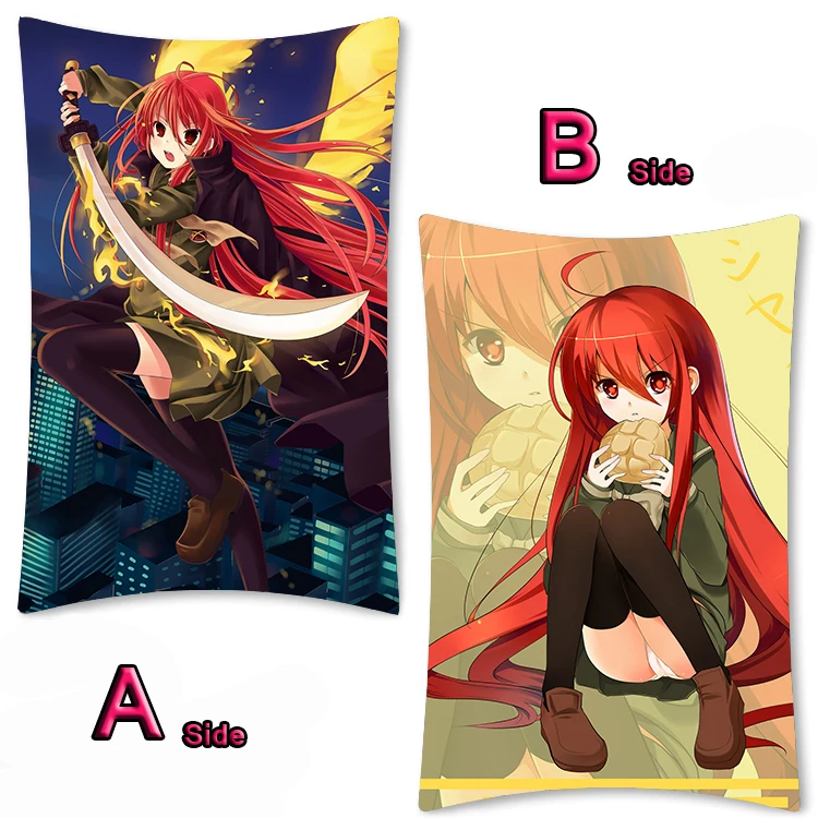 Аниме Шана Dakimakura обниматься тела чехол кровать подушки Pilow крышка пикантные двухсторонним принтом 2WAY 35x55 см - Цвет: 08