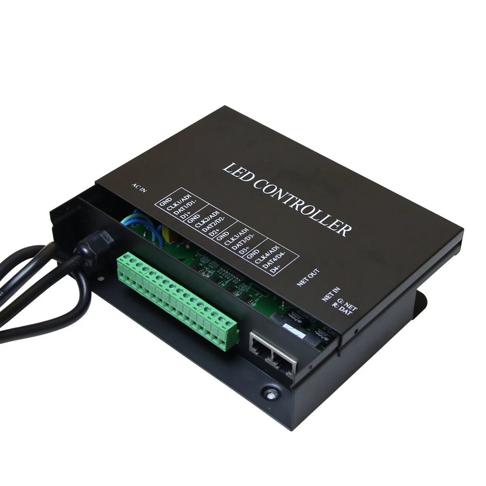 Фото Мадрикс цзинкс! Контроллер RGB Artnet, вертикальная Пиксельная полоса DMX 512, ПК, диммер для WS2811 WS2801 WS2812 WS2815, фонари №5