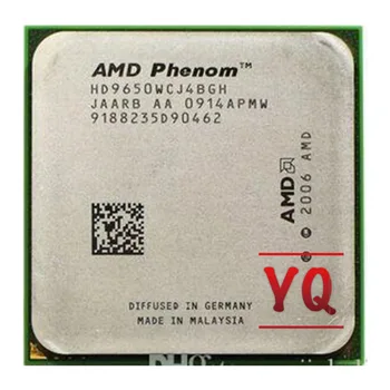 Procesador de CPU AMD Phenom X4 9650 2,3 GHz Quad-Core, conector HD9650WCJ4BGH, AM2 +
