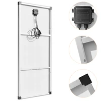 Solar Panel Panneau solaire 150W 18V, Module léger, cellule d'alimentation PV pour batterie 12v, bateau, caravane, connecté au réseau, Applications hors réseau 2