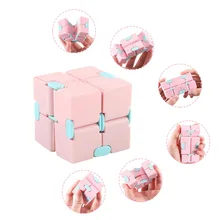 

Flip Cube Pocket Puzzle Unlimited Relief of Stress Anxiety and Decompression Desk Toy Infinity Cube Figet Toys Trending