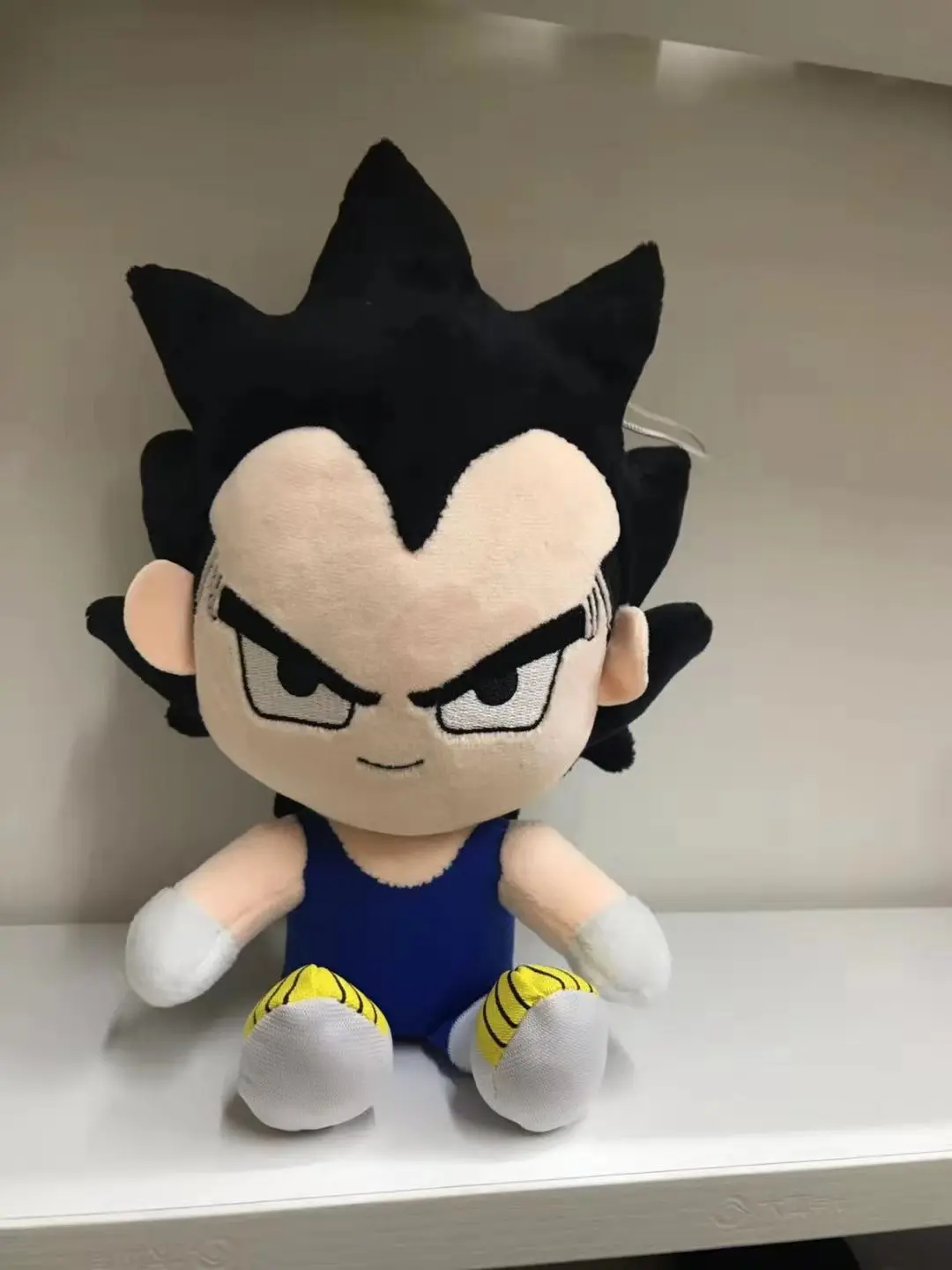 Мультфильм аниме Dragon Ball Z плюшевые игрушки Супер Saiyan Сон Гоку Вегета Kuririn Torankusu шорты детские мини куклы брелок, подвеска для машины - Цвет: Vegeta