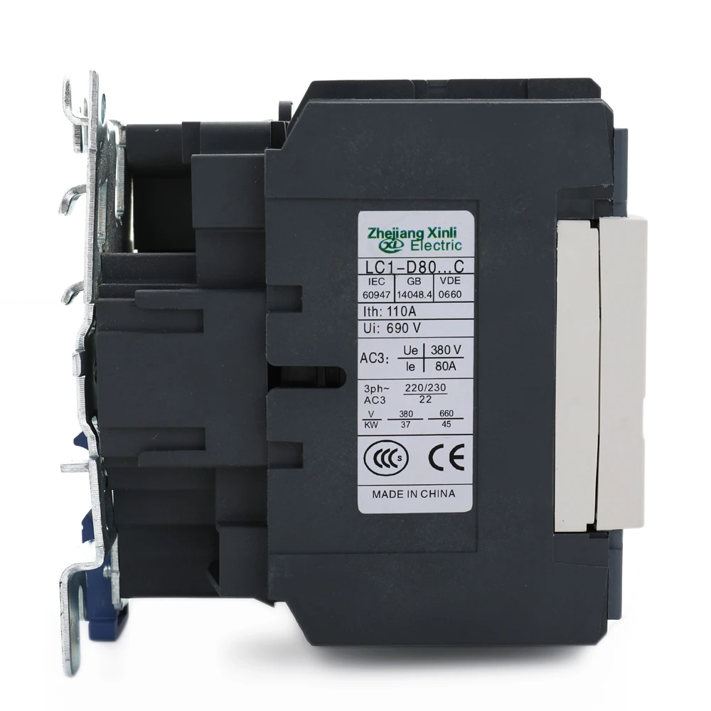 Разъем переменного тока Электрический 220V 50/60Hz полюса катушки AC LC1-D промышленный электрический контактор проводимости магнитный контактор
