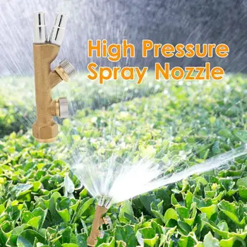 

Copper Watering Spray Nozzle High Pressure Garden Agricultural Sprinkler Irrigation Injection Machine Sprayer Plunger Pump Tools