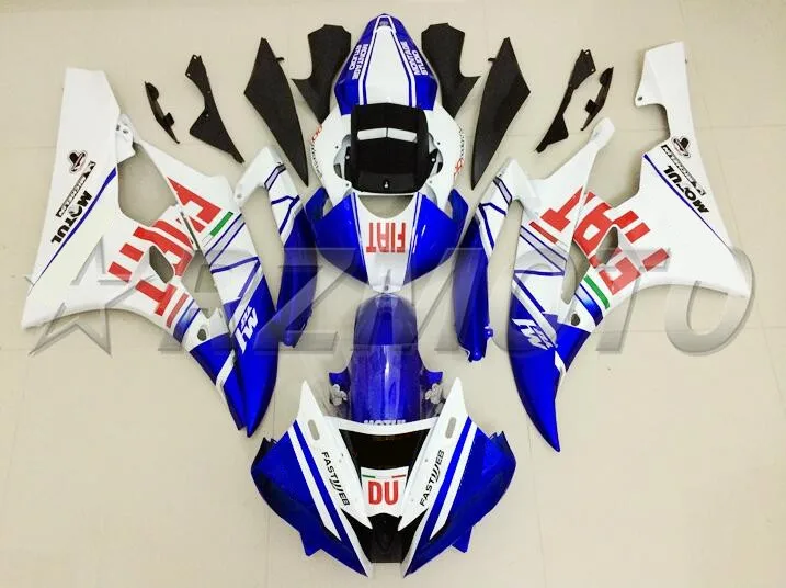 4 подарка новые комплекты обтекателей из АБС-пластика для YAMAHA YZF-R6 2006 2007 комплект