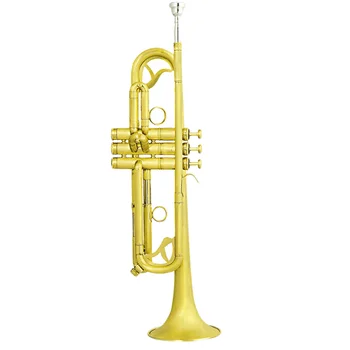 

High Grade Original brass color polished trumpet