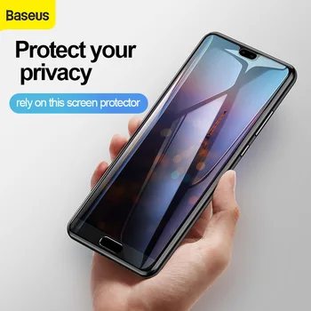 

Baseus 0.3mm Full screen tempered glass screen protector For HUAWEI P20 privacy screen protector For HUAWEI P20 Pro Screen Film