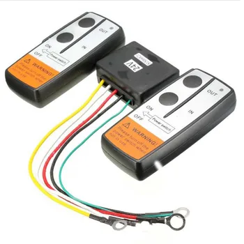 

Car Remote Controls Manual Transmitter Wireless Winch Handset Receiving Box 12V Universal Truck ATV SUV