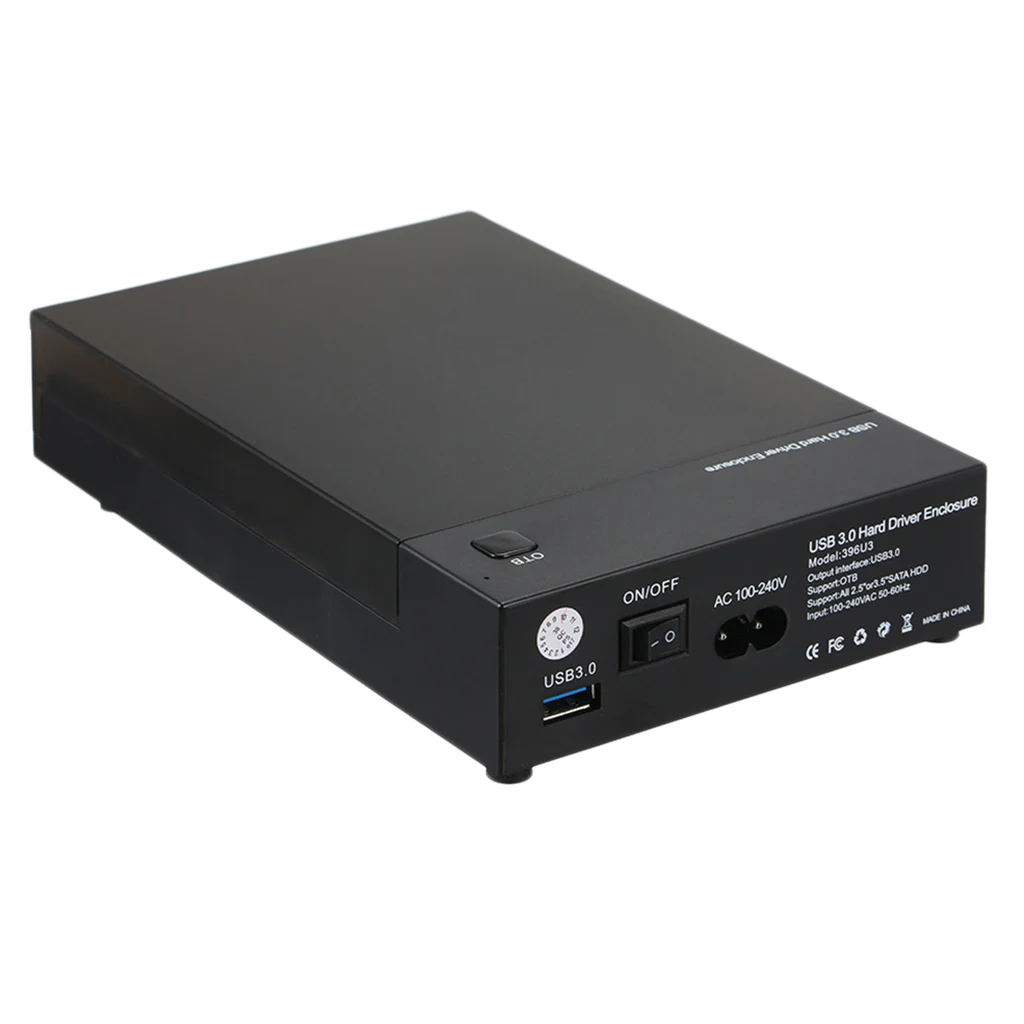 3.5 inch Mobile Hard Disk External Box Hard Driver Enclosure OTB USB 3.0