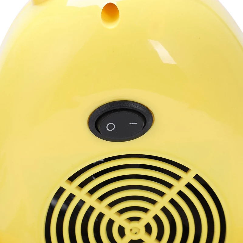 220V 400W мини небольшой Электрический вентилятор электрический Офис нагревателя теплее с электрическим подогревом сокровище, желтый, штепсельная вилка стандарта США