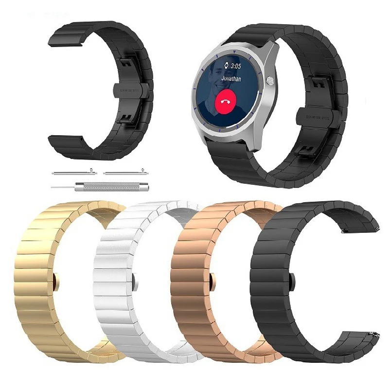 Ремешок из нержавеющей стали для Fossil Gen 4 3 2 Q Explorist Hr / сменный Браслет смарт часов