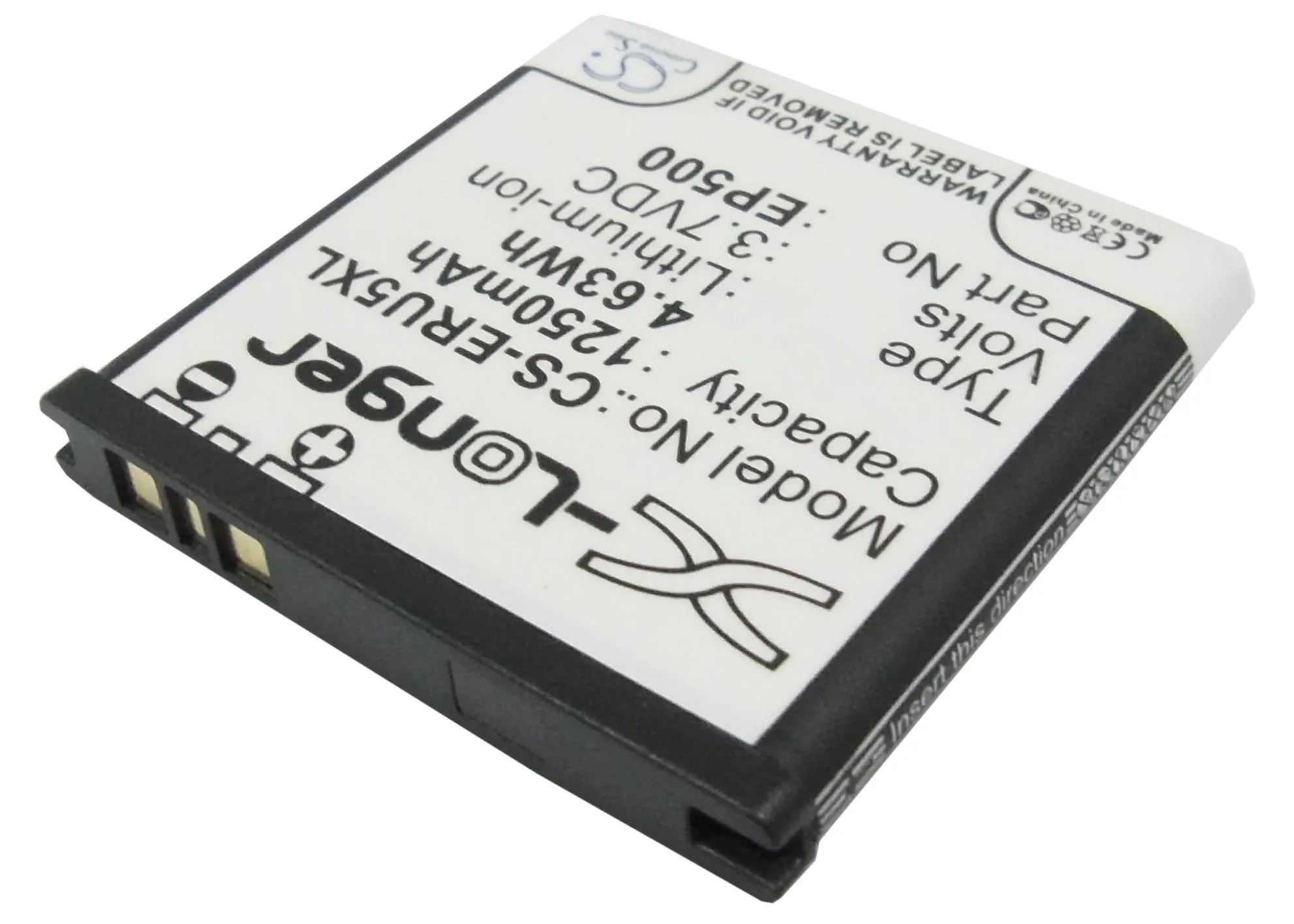 Обновленная батарея Cameron Sino для sony Ericsson EP500 W8a, WT19i, Xperia Active, Xperia mini, Xperia mini pro 1250 мАч/4.63Wh